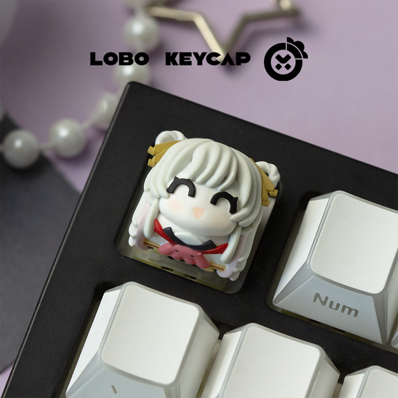 Lobo Keycap Creative Anime Art - Keycap Artisan Anime recension och pris