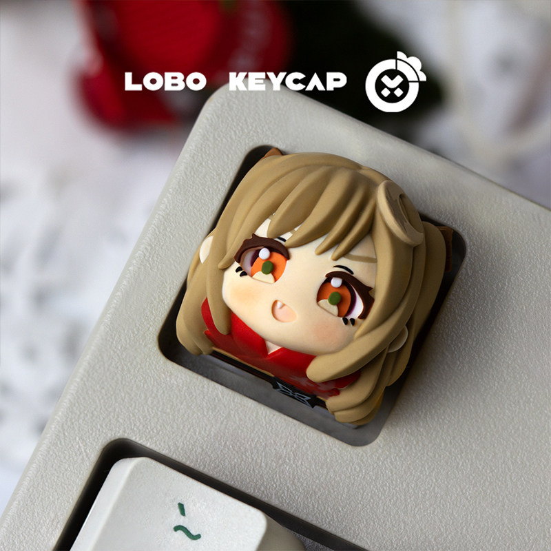 Lobo Keycap Creative Anime Art - Keycap Artisan Anime recension och pris