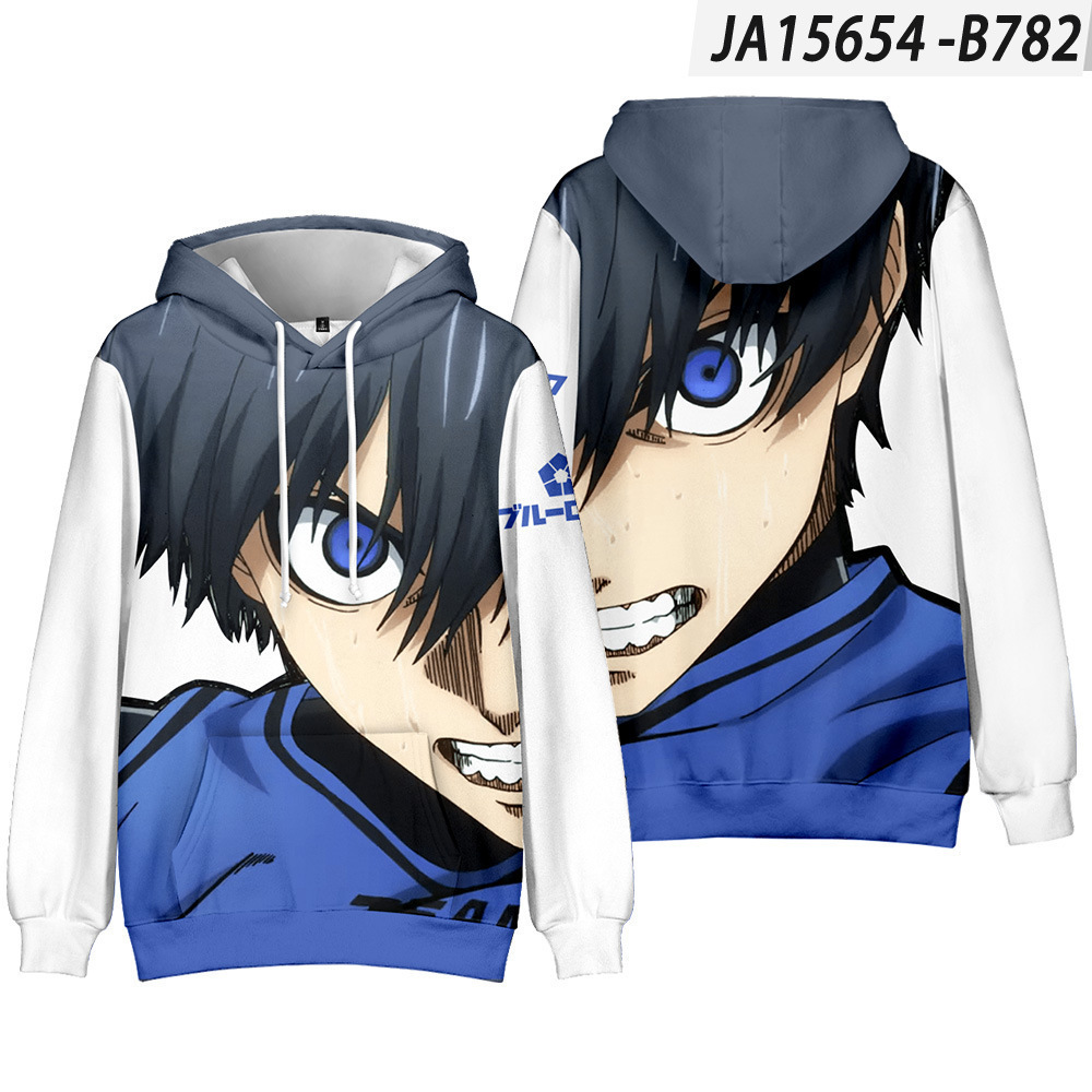 2026 New Anime BLUE LOCK Merch - Anime Merchandise Hoodie recension och pris