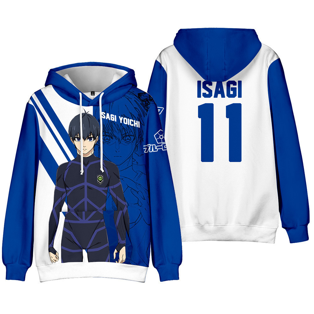 2026 New Anime BLUE LOCK Merch - Anime Merchandise Hoodie recension och pris
