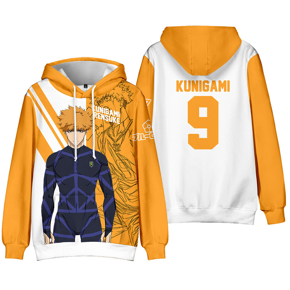 2026 New Anime BLUE LOCK Merch - Anime Merchandise Hoodie recension och pris
