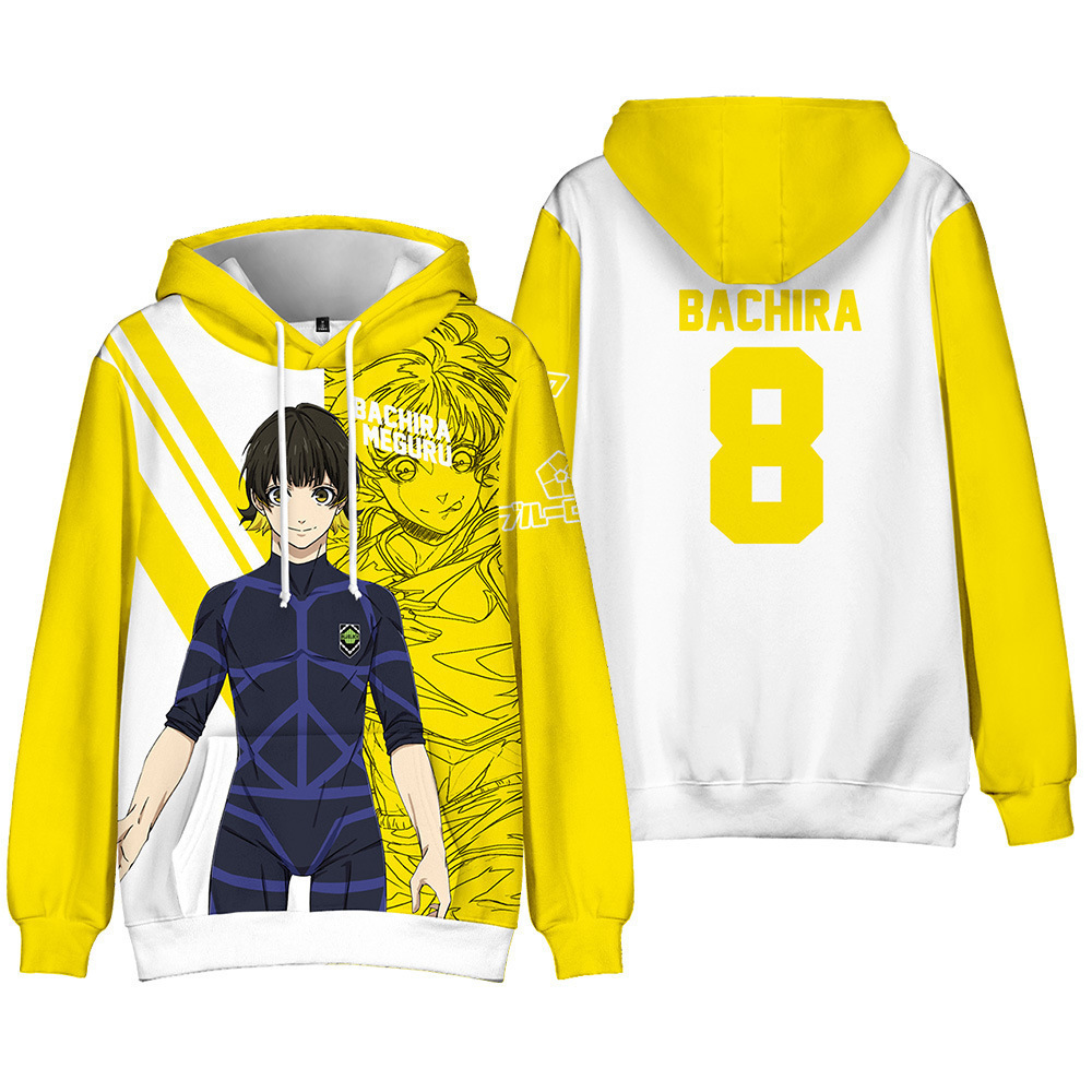 2026 New Anime BLUE LOCK Merch - Anime Merchandise Hoodie recension och pris