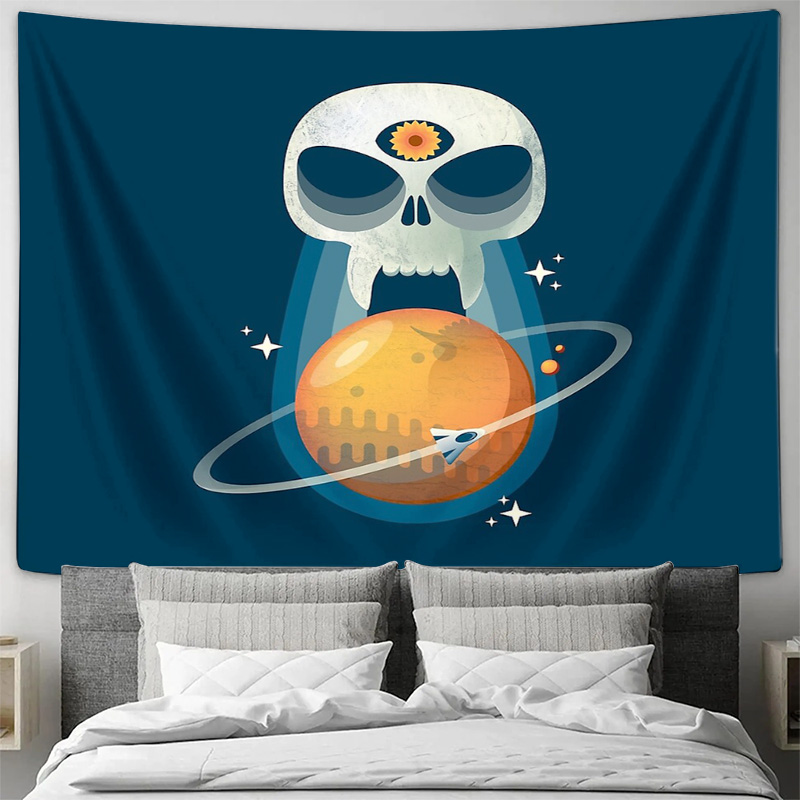 Space Galaxy Tapestry Nebula U - Wall Scroll Tapestry recension och pris