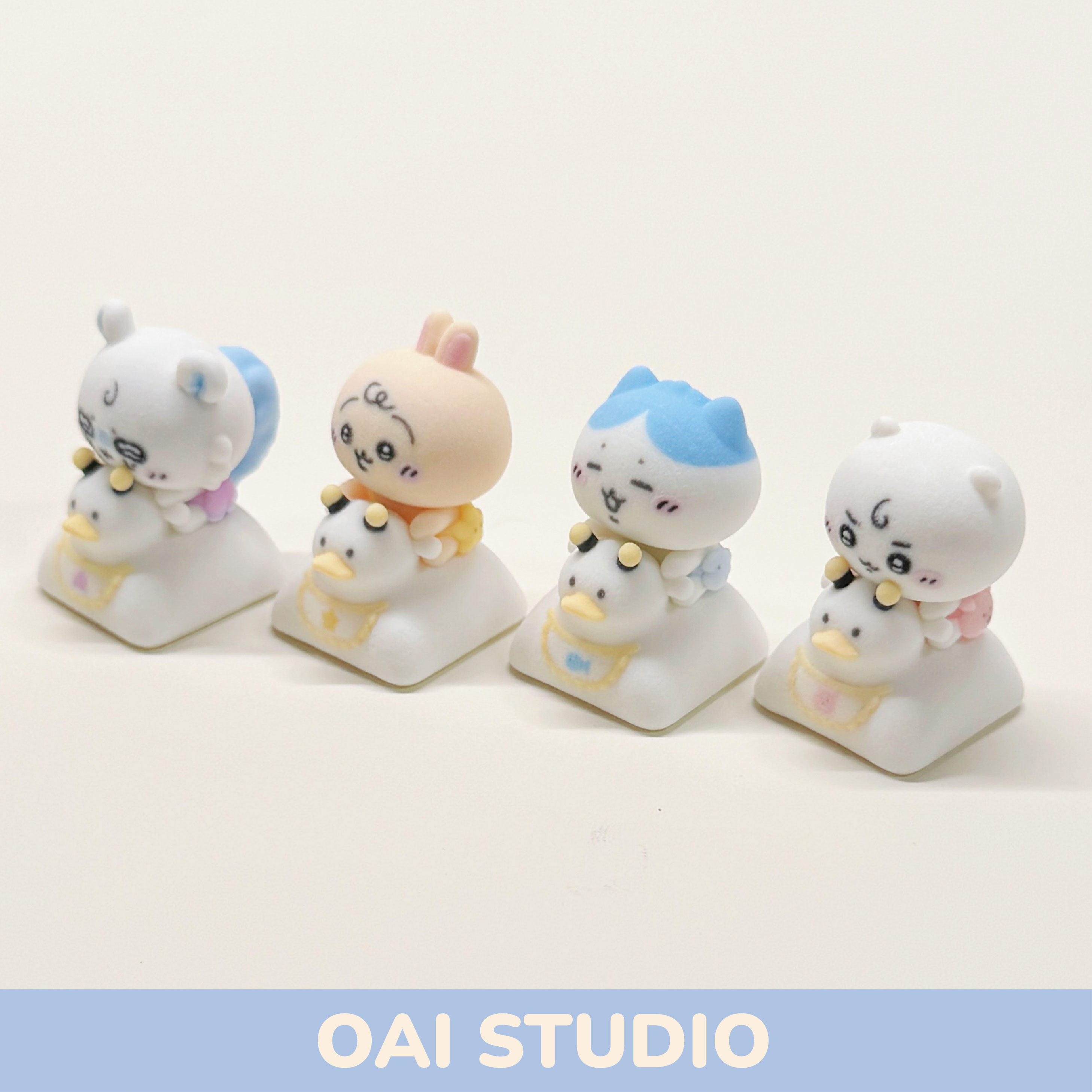 cute Momonga Chiikawa Series Q - Keycap Artisan Anime recension och pris