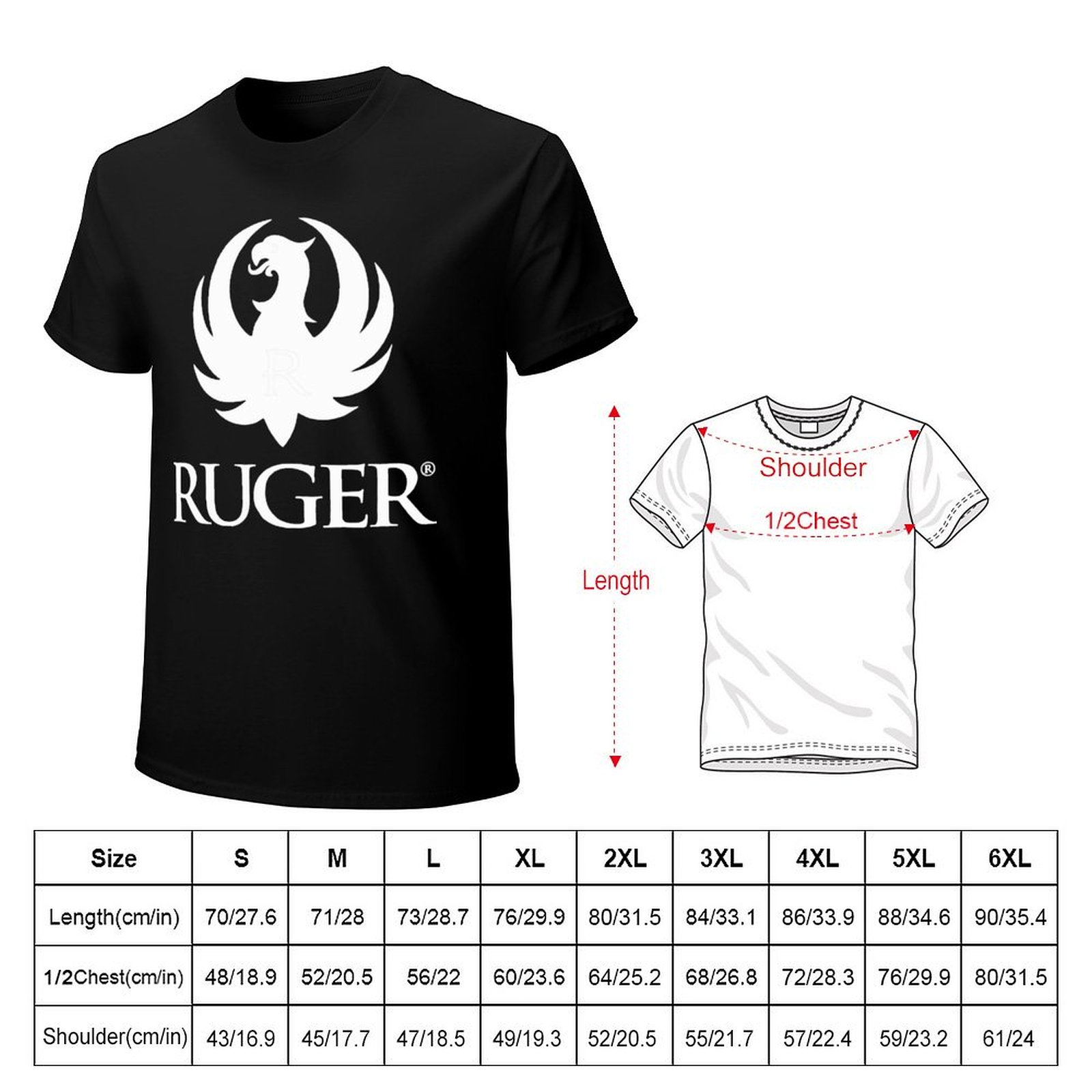R.uger Logo Merchandise T-Shir - R/Anime Merchandise recension och pris