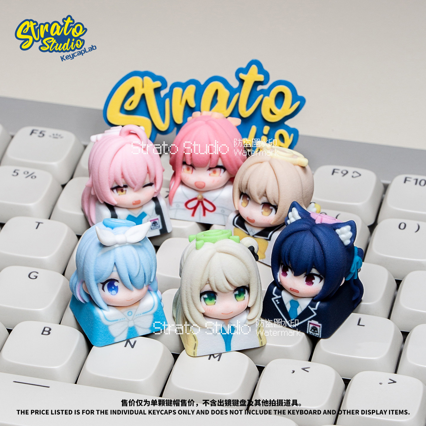 New Blue Archive Cartoon Anime - Keycap Artisan Anime recension och pris