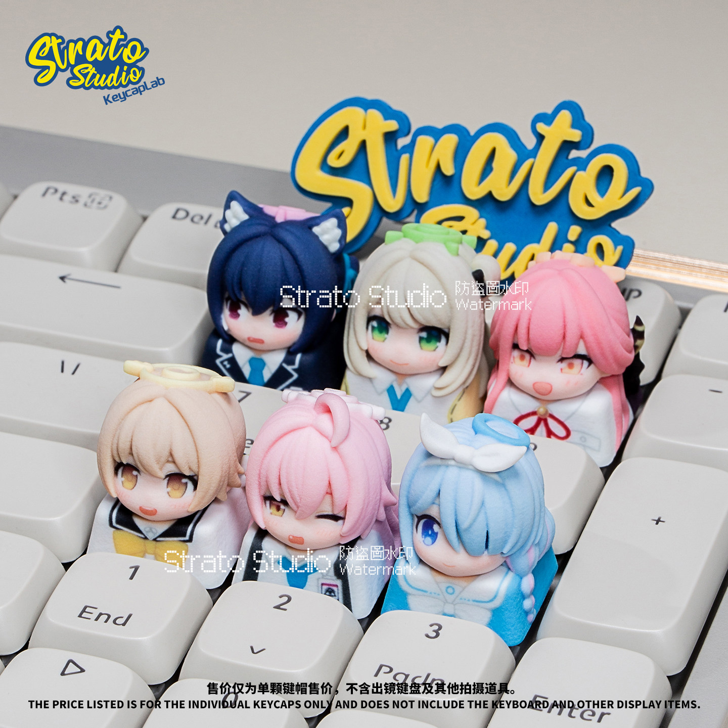 New Blue Archive Cartoon Anime - Keycap Artisan Anime recension och pris