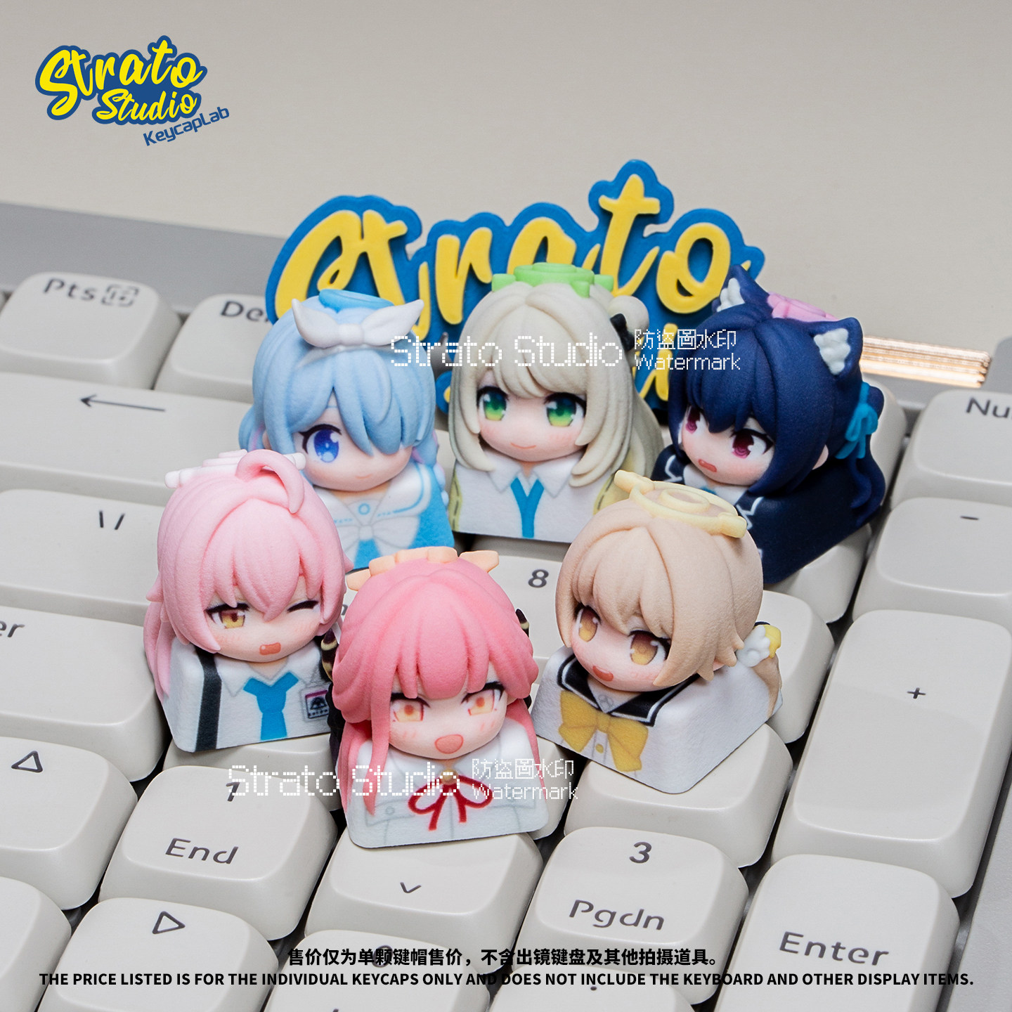 New Blue Archive Cartoon Anime - Keycap Artisan Anime recension och pris