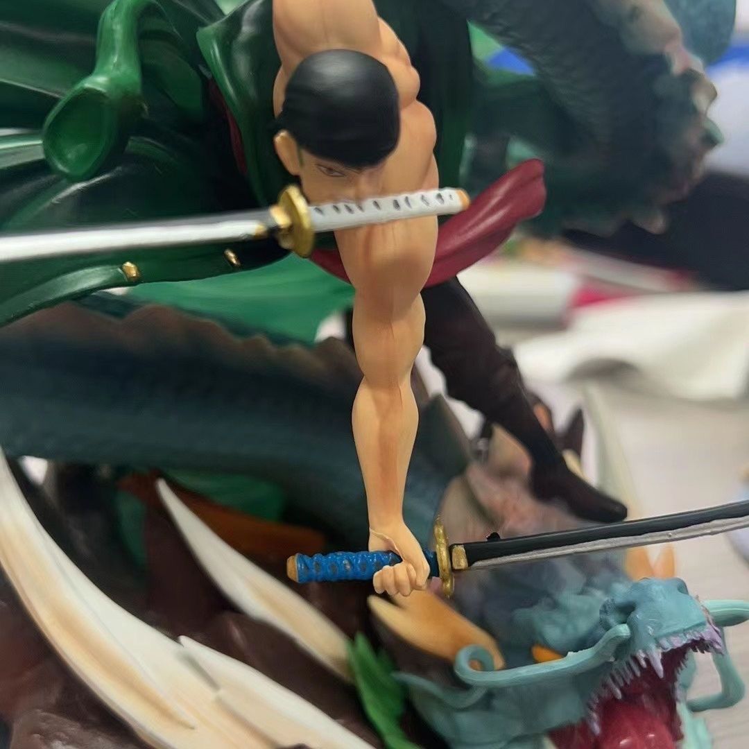 31cm Anime GK Figure Tornado R - Zoro Anime Merchandise recension och pris