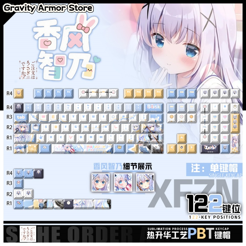 Is The Order A Rabbit? Kafū Ch - Keycap Artisan Anime recension och pris