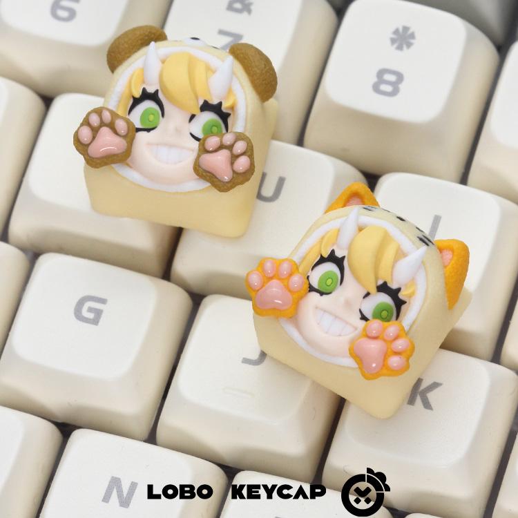Lilith Cat Dog Style Artisan R - Keycap Artisan Anime recension och pris