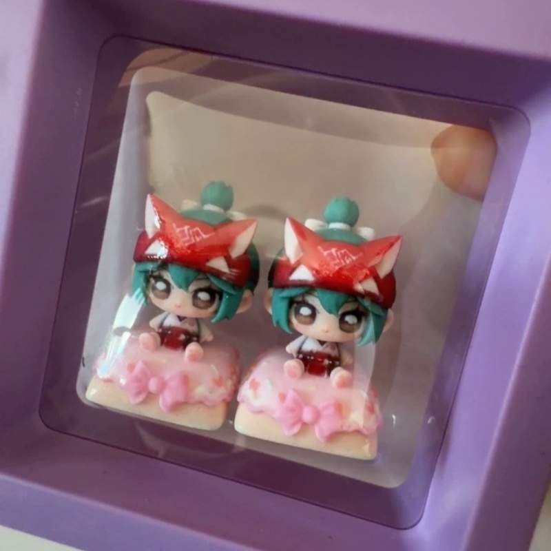 Doujin Merch Cute Cake Kiriko  - Keycap Artisan Anime recension och pris