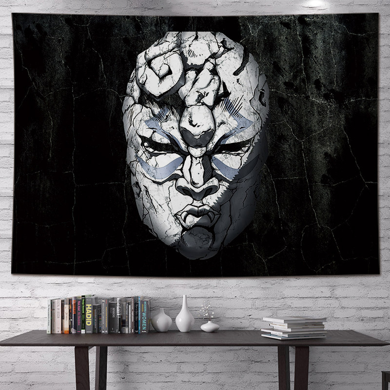 New Anime Jotaro Tapestry Wall - Wall Scroll Tapestry recension och pris