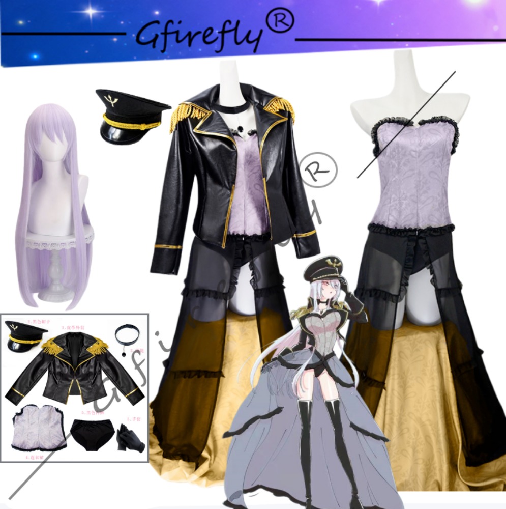 My Dress-Up Darling Black Lobe - Cosplay Wig Colored recension och pris