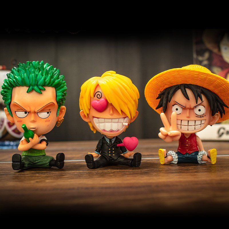 One Piece Luffy Zoro Chopper A - Zoro Anime Merchandise recension och pris