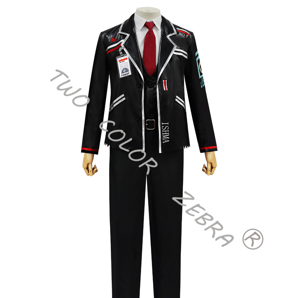 Ishmael Cosplay Limbus Company - Cosplay Wig Colored recension och pris