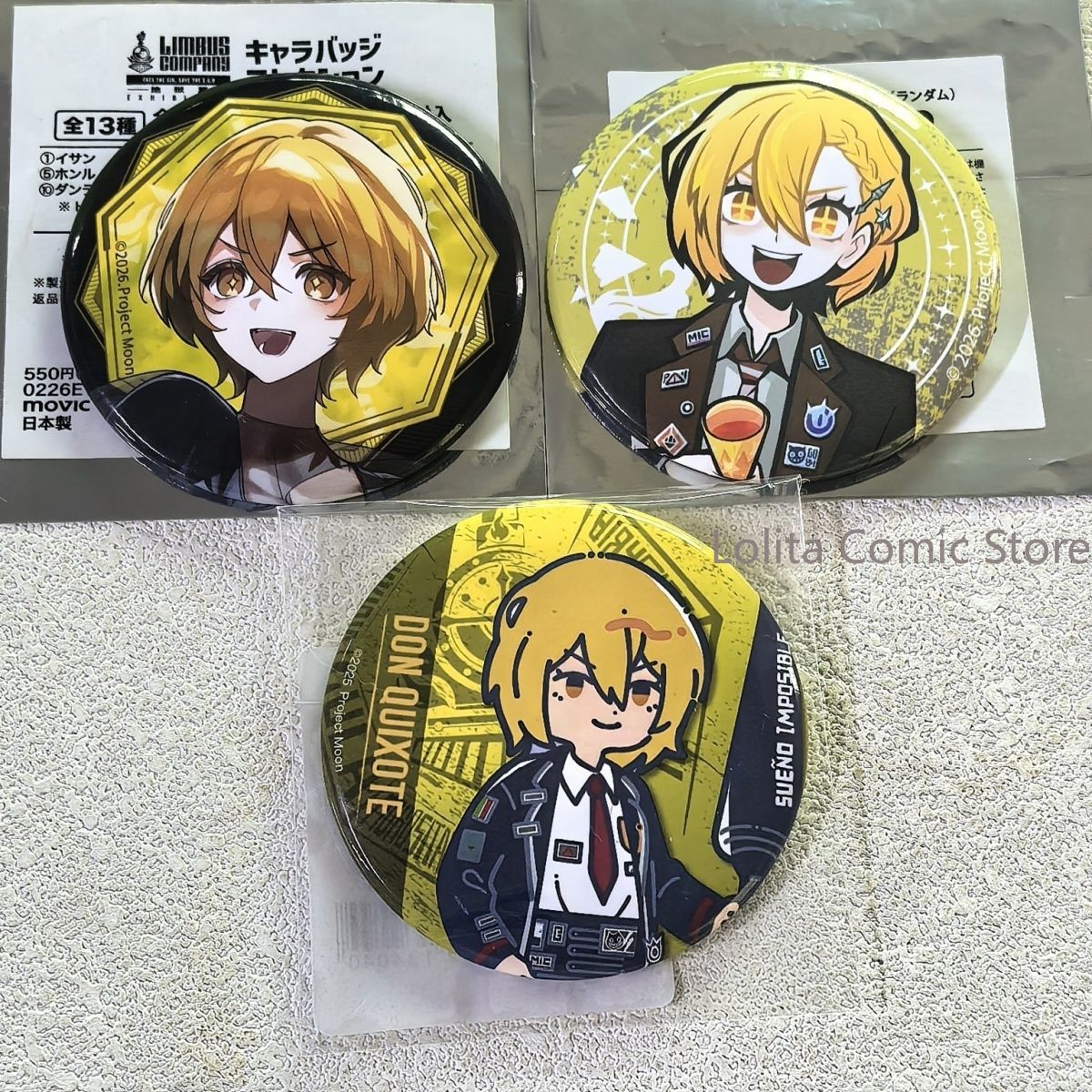 Official Japanese Goods Limbus - Anime Merchandise Companies recension och pris