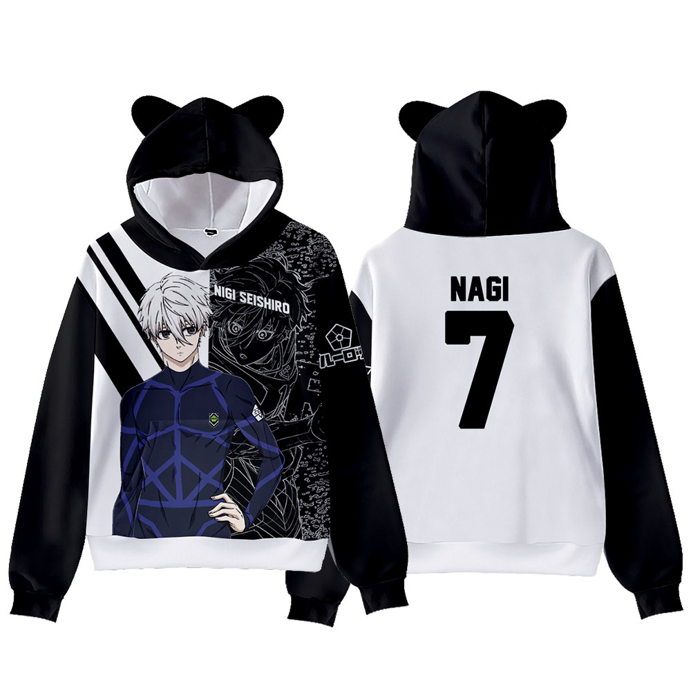 3D New Anime BLUE LOCK Merchan - Anime Merchandise Hoodie recension och pris