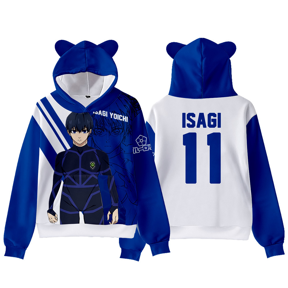 3D New Anime BLUE LOCK Merchan - Anime Merchandise Hoodie recension och pris