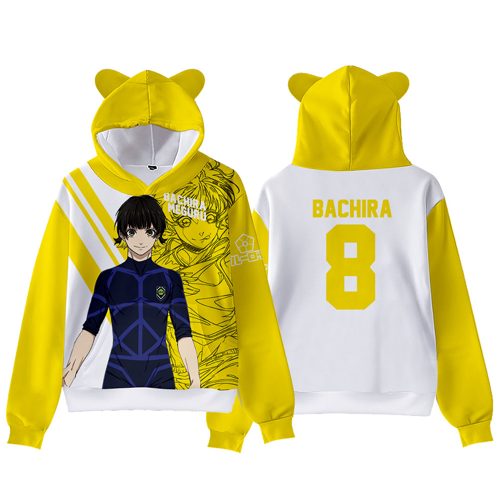 3D New Anime BLUE LOCK Merchan - Anime Merchandise Hoodie recension och pris