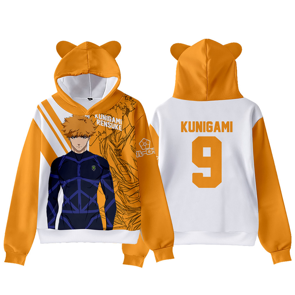 3D New Anime BLUE LOCK Merchan - Anime Merchandise Hoodie recension och pris