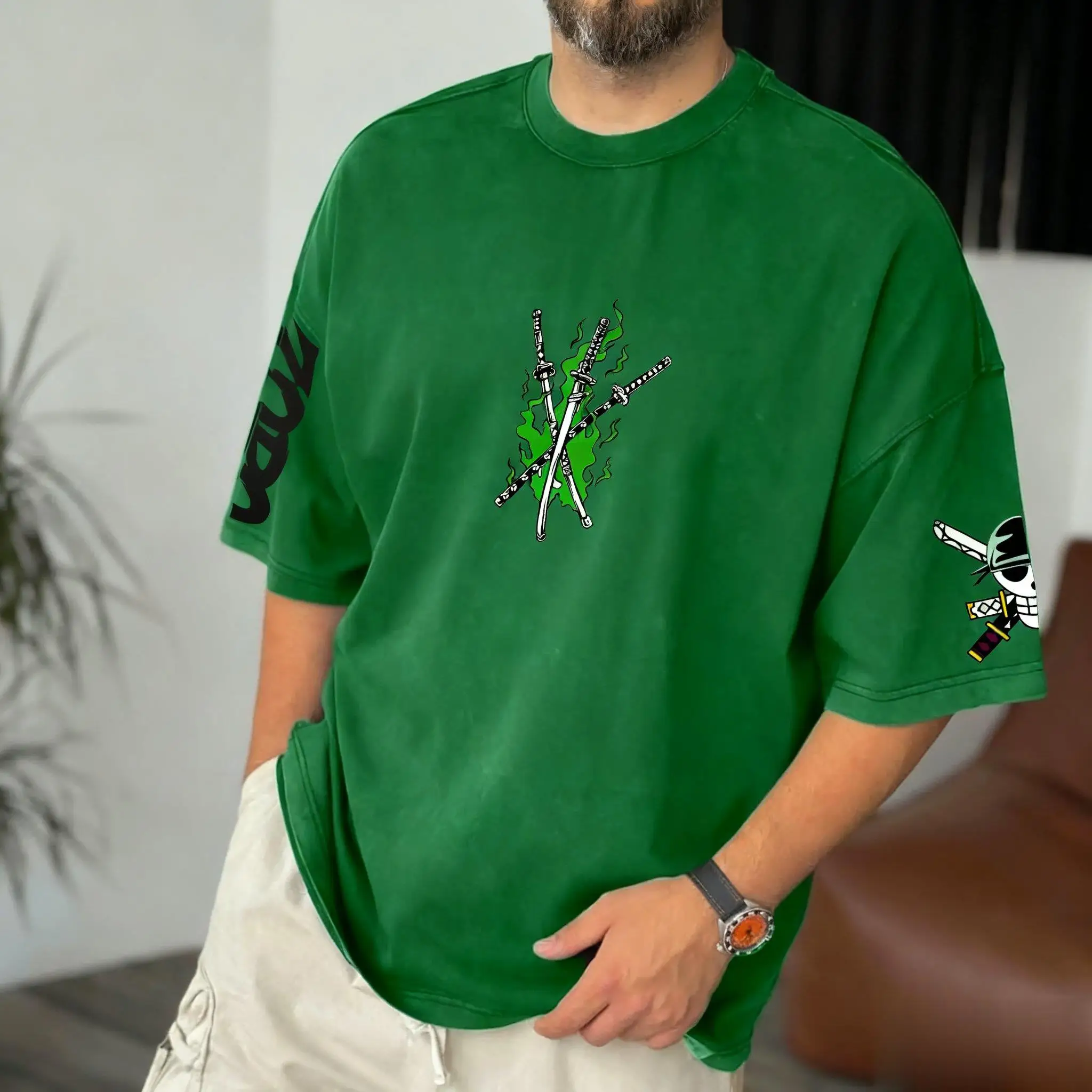 Summer Y2k Anime One Piece Zor - Zoro Anime Merchandise recension och pris