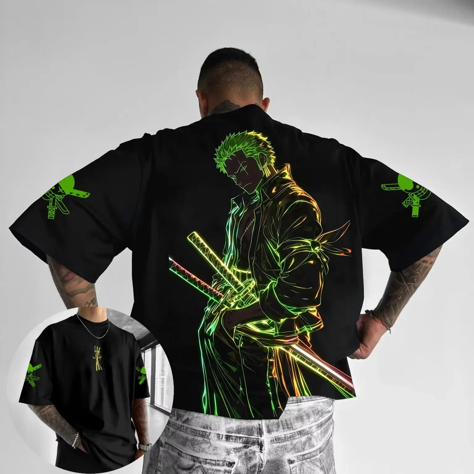 Summer Y2k Anime One Piece Zor - Zoro Anime Merchandise recension och pris